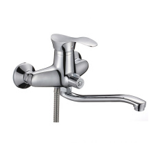 B0050-D Single handle zinc cold and hot water basin bathroom faucet zinc shower faucet